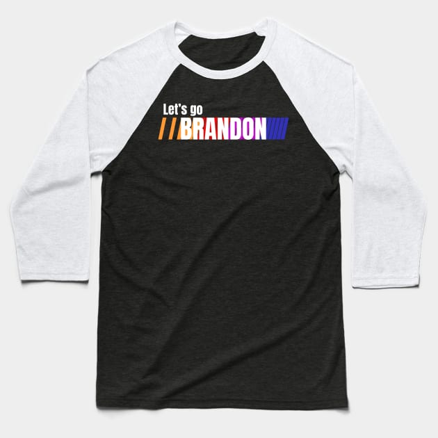 Let's Go Brandon fjb Baseball T-Shirt by Maroon55